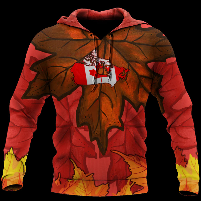 Canada Maple Leaf 3d Printed H - đánh giá và giá Street Fashion Canada
